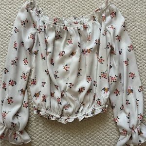 Arizona Women’s Off the Shoulder Blouse/Size XS